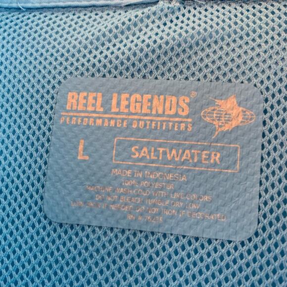 Reel Legends Lightweight Long Sleeve Button Down - Picture 8 of 14